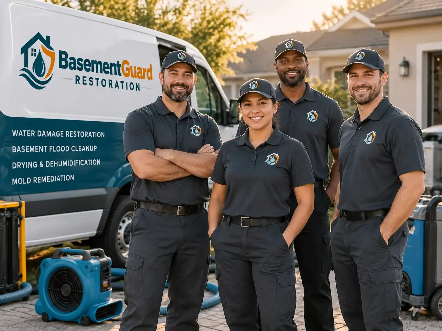 Basement Water Damage Restoration company in Nichols, WI